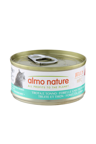 Almo Nature Jelly - Trout and Tuna Wet food 70 g