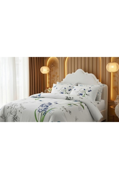 AL-SARIHI GROUPS TAÇ Turkish Double Duvet Set, 4 Pieces