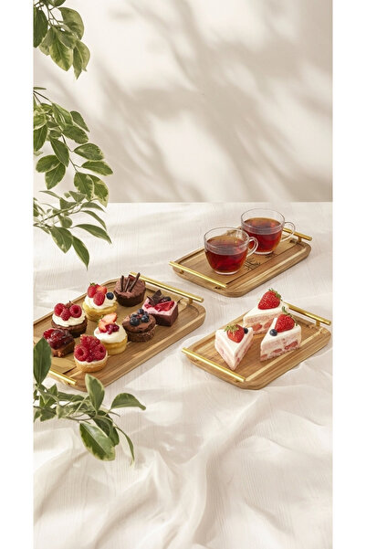Generic A versatile serving tray set with a perfect design