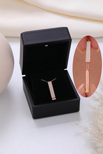 LOTUS JW Işıklı Kolye Kutulu Seni Seviyorum Yazılı Gümüş Aşk Kolyesi | 925 Ay...