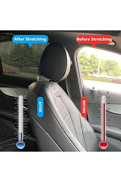 KASTWAVE ستائر جانبية للسيارة للتخييم - حماية من الحشرات ومظلات شمسية، وخصوصي...