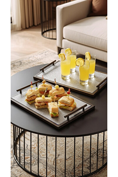 Generic A versatile serving tray set with a perfect design