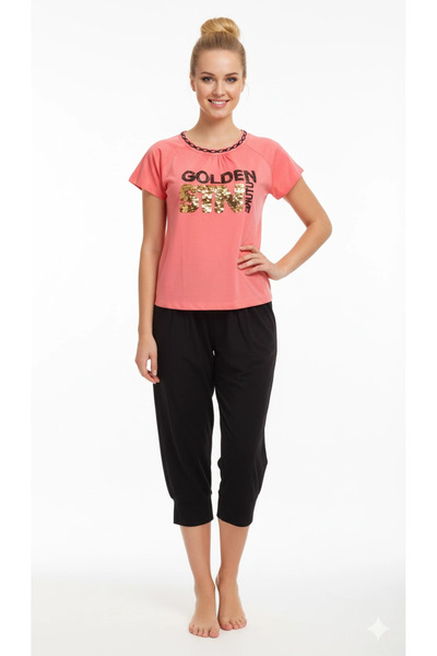 ALFA AKSESUAR 03 Set de pijamale de vară Berrak 5242