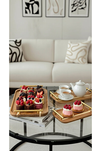Generic A versatile serving tray set with a perfect design