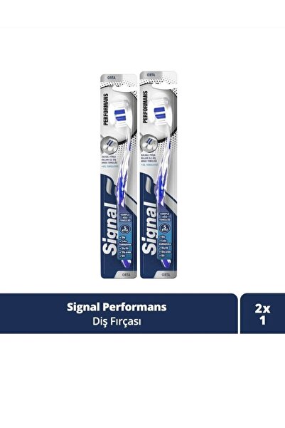 Signal 2-Pack Toothbrush - Gentle Care for Gums