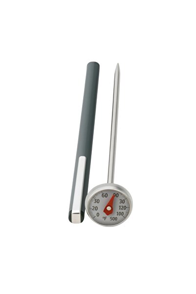 DOPPİO Pocket Test Analog Thermometer – Stainless Steel Instant Read Temperature Gauge