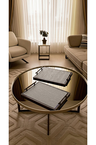 Generic A versatile serving tray set with a perfect design