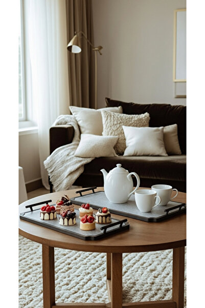 Generic A versatile serving tray set with a perfect design