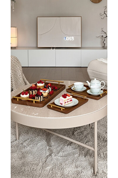 Generic A versatile serving tray set with a perfect design