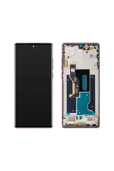 Motorola Ecran cu ecran tactil Edge 50 Fusion cu Rama Roz (roz aprins) Servic...