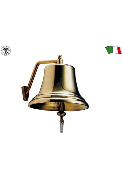 GFN Clopot din alamă cromată, aprobat de RINA, pentru ambarcațiuni de agremen...