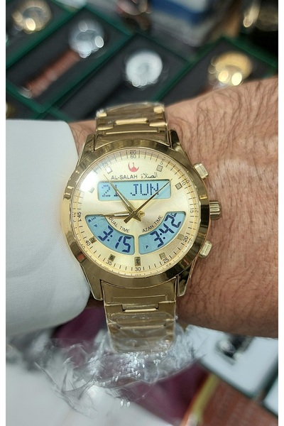 al salah ساعة الصلاه الاسلاميه متعددة المهام جرس لكل صلاه تقويم وغيرها من المميزات