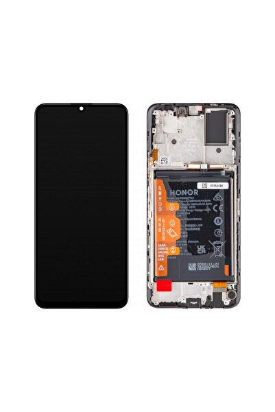 HONOR Display cu Touchscreen X7 cu Rama si Acumulator Negru Service Pack 0235...