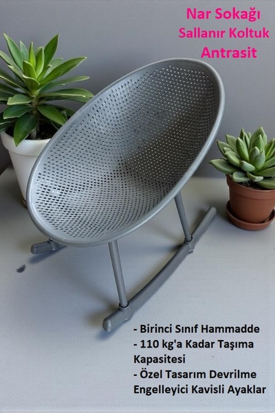 nar sokağı Sallanan Koltuk Özel Hava Almayı Sağlayan Puantiyeli Sallanır Koltuk