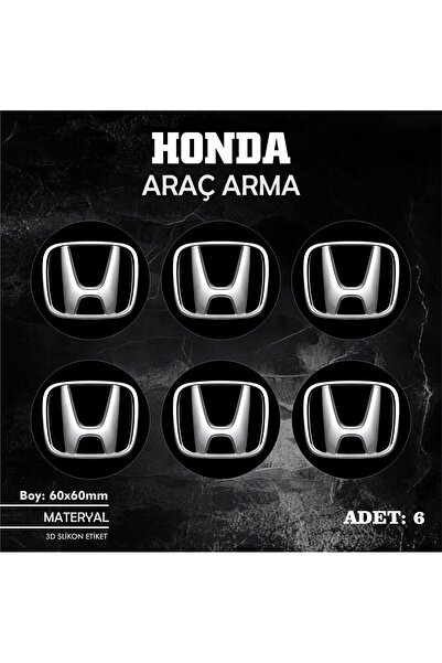 Honda Jant Göbeği Damla Etiket