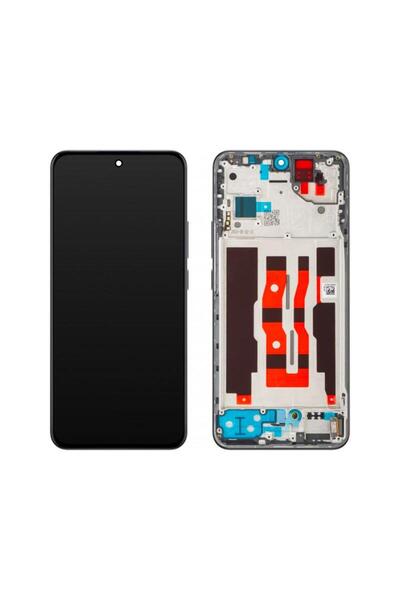 OPPO Reno12 Touchscreen Display with Black Frame (Matte Brown) Service Pack 6...