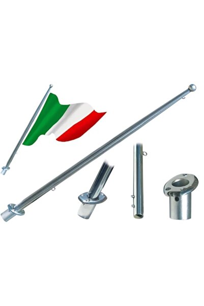 GFN Suport conic pentru steaguri din oțel inoxidabil, 120 cm, diametru 25 mm