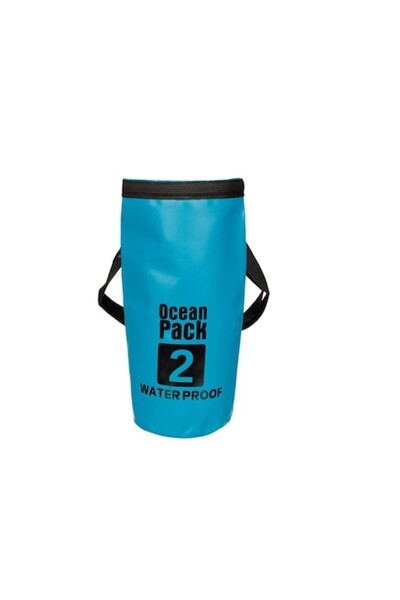 Bibilel waterproof bag for beach or water sports, 28x18.5 cm, 2L, Blue, JMB-BBL8061