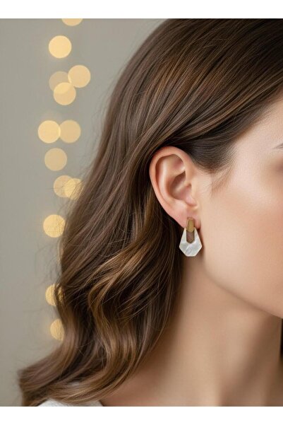 Toka Delisi أقراط متدلية لؤلؤية عصرية للنساء