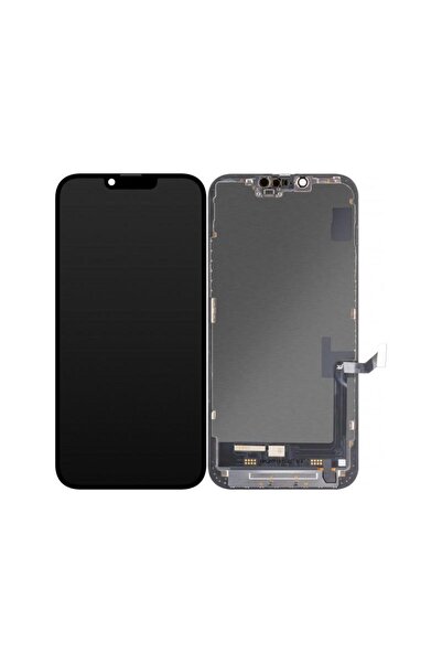 JK Display cu Touchscreen pentru Apple iPhone 14 Plus cu Rama Versiune LCD In-Cell Negru