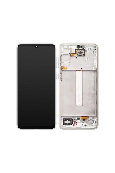 Samsung Ecran cu ecran tactil Galaxy A33 5G A336 cu RAM Alb Service Pack GH82...
