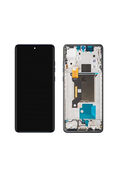 Motorola Edge 60 Fusion Touchscreen Display with Navy Blue Frame (Pantone Slipstream) Service Pack