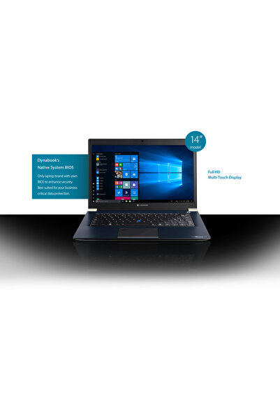 Dynabook Toshiba Tecra X40-F-14U - 14" - Intel Core i7 - 8565U - 8 GB RAM - 256 GB SSD Touchscreen