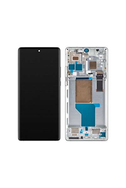 Motorola Ecran cu ecran tactil Edge 30 Ultra și Rama Alb (Starlight White) Se...