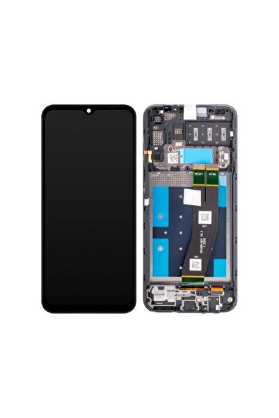 Samsung Display cu Touchscreen Galaxy A14 A145 cu Rama Versiune Europa Negru ...