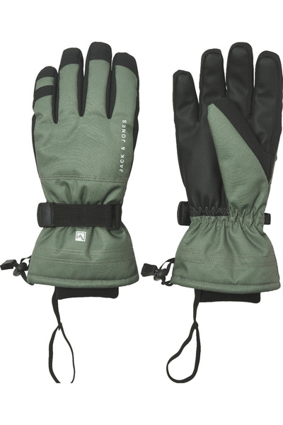 Jack & Jones JACK &JONES Valley Gloves Ski Aw25 gloves - 12284378-Laurel Wreath 5F