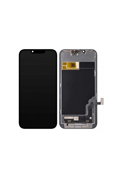 JK Display cu Touchscreen pentru Apple iPhone 13 cu Rama Versiune LCD In-Cell Negru