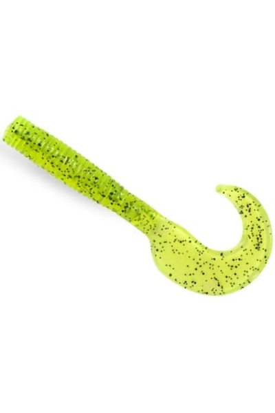 EnergoTeam L&K Grub Hunter Μαλακό τεχνητό δόλωμα, πράσινο, 5,5 cm, 8 τεμ./πακέτο