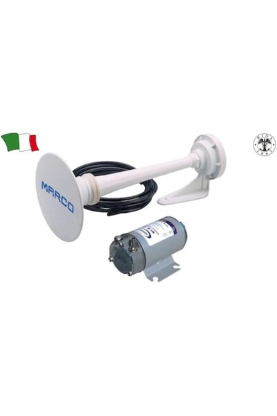 GFN Claxon marin 12V pentru bărci 12-20 metri, 10 A, 600 W