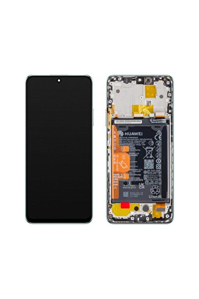 Huawei Display cu Touchscreen nova Y90 cu Rama si Acumulator Verde (Emerald Green) Service Pack 023