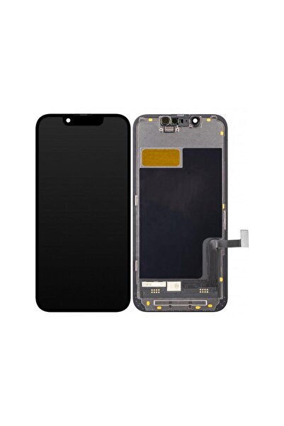 ZY Display cu Touchscreen pentru Apple iPhone 13 mini cu Rama Versiune LCD In-Cell IC Movable Negru