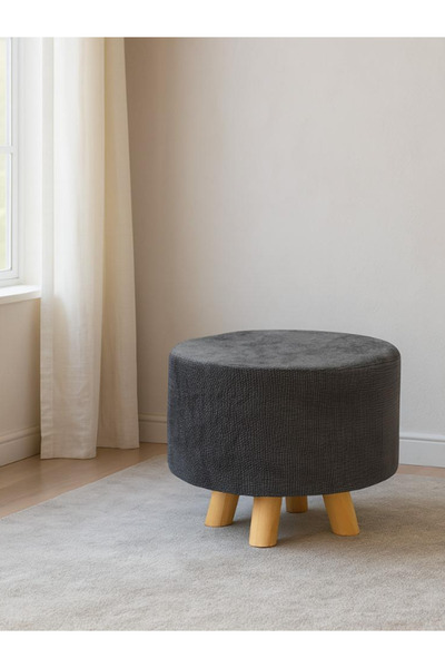 BEC13 مقعد بف دائري صغير تصميم عصري بألوان متعددة