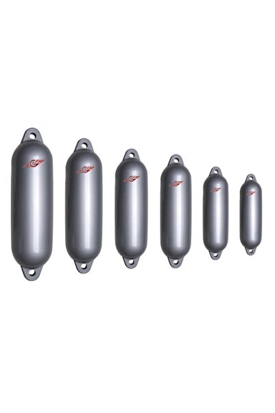 GFN Mooring buoy (docking balloon) Gray, Height 600 mm, Diameter 180 mm, Double attachment system
