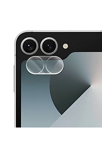 Danex Tempered Glass Camera Protector for Samsung Galaxy Z Flip 5 (3D, Transparent)