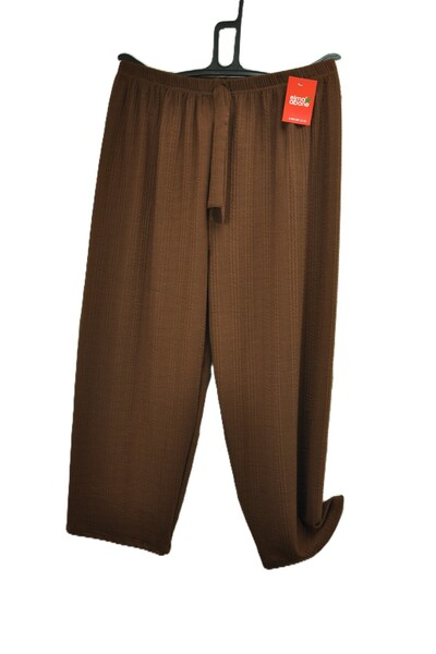 elma abone New Season Plus Size Twisted Elastic Pants