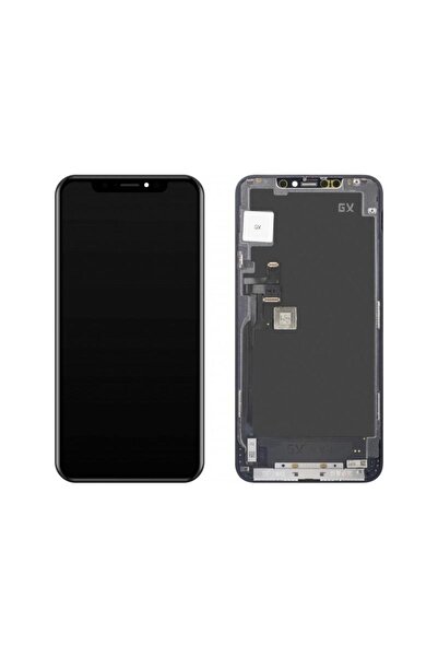 GX Display cu Touchscreen pentru Apple iPhone 11 Pro Max cu Rama Versiune OLED Negru