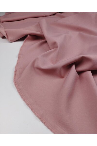 Kumaş Parça Кремаво-розова креп ткань с ширина 140 см