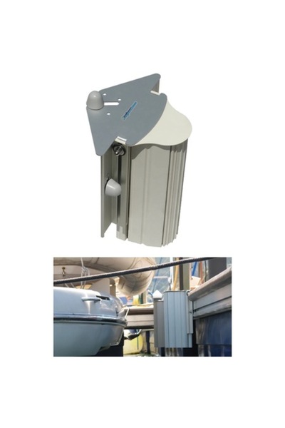 GFN Protecție de andocare pentru barcă, înălțime 38 cm, apărătoare plutitoare, până la 15 m