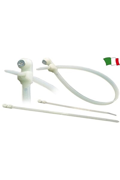 GFN Curele de fixare a cablurilor, set de 10, nailon, 4,8x200 mm