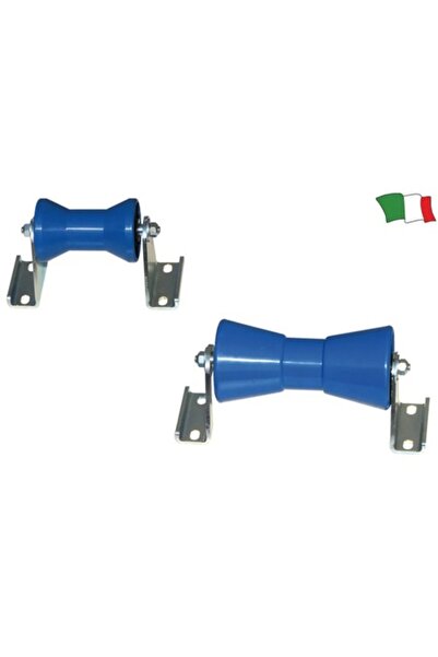 GFN Sistem de centrare reglabil cu role, gfn, diametru 200 mm, PVC, albastru, 130x220 mm