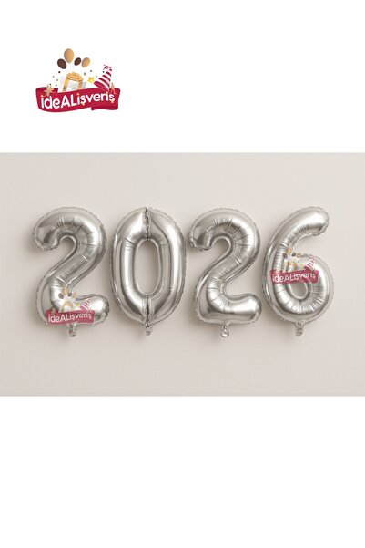 Bkmc Baloane din folie mari de Anul Nou 2026, 34 inch, decorațiuni pentru Anu...
