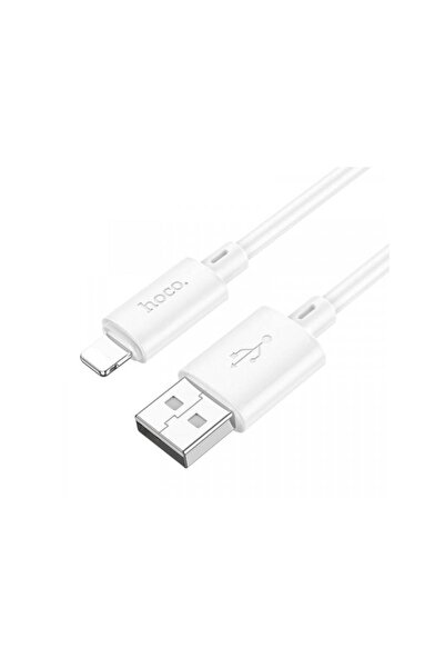 Hoco Cablu Date si Incarcare USB-A - Lightning X88 18W 1m Alb