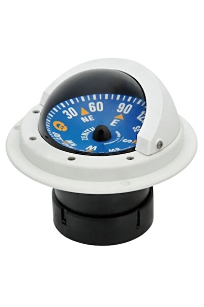 OSCULATI Zenit Rivera 3-inch Compass, White