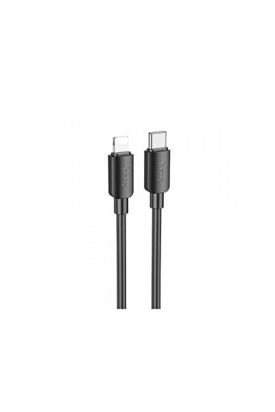 Hoco Cablu Date si Incarcare USB-C - Lightning X96 20W 1m Negru