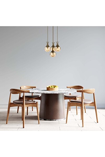 Avonni Modern antique chandelier, 4XE27, AV-1766-4ET