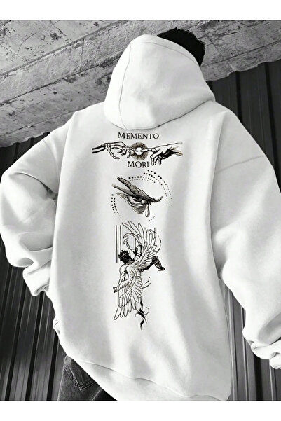 COHERENT Unisex Ανδρικό/Γυναικείο πολύχρωμο φούτερ MEMENTO με στάμπα από βαμβ...